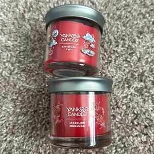 Yankee Candle mini holiday scents candles